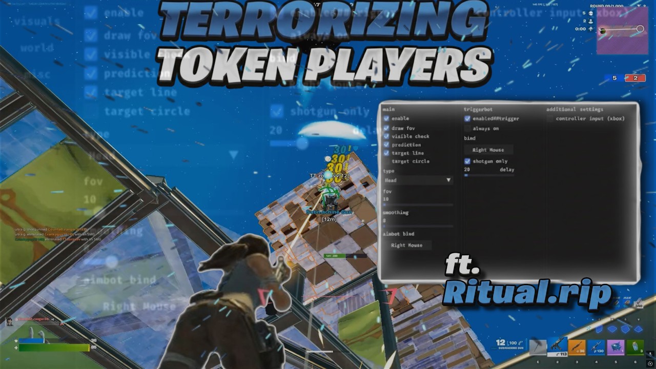making Pro TOKEN Players look like BOTS with the best SLOTTED (FT. ritual.rip)