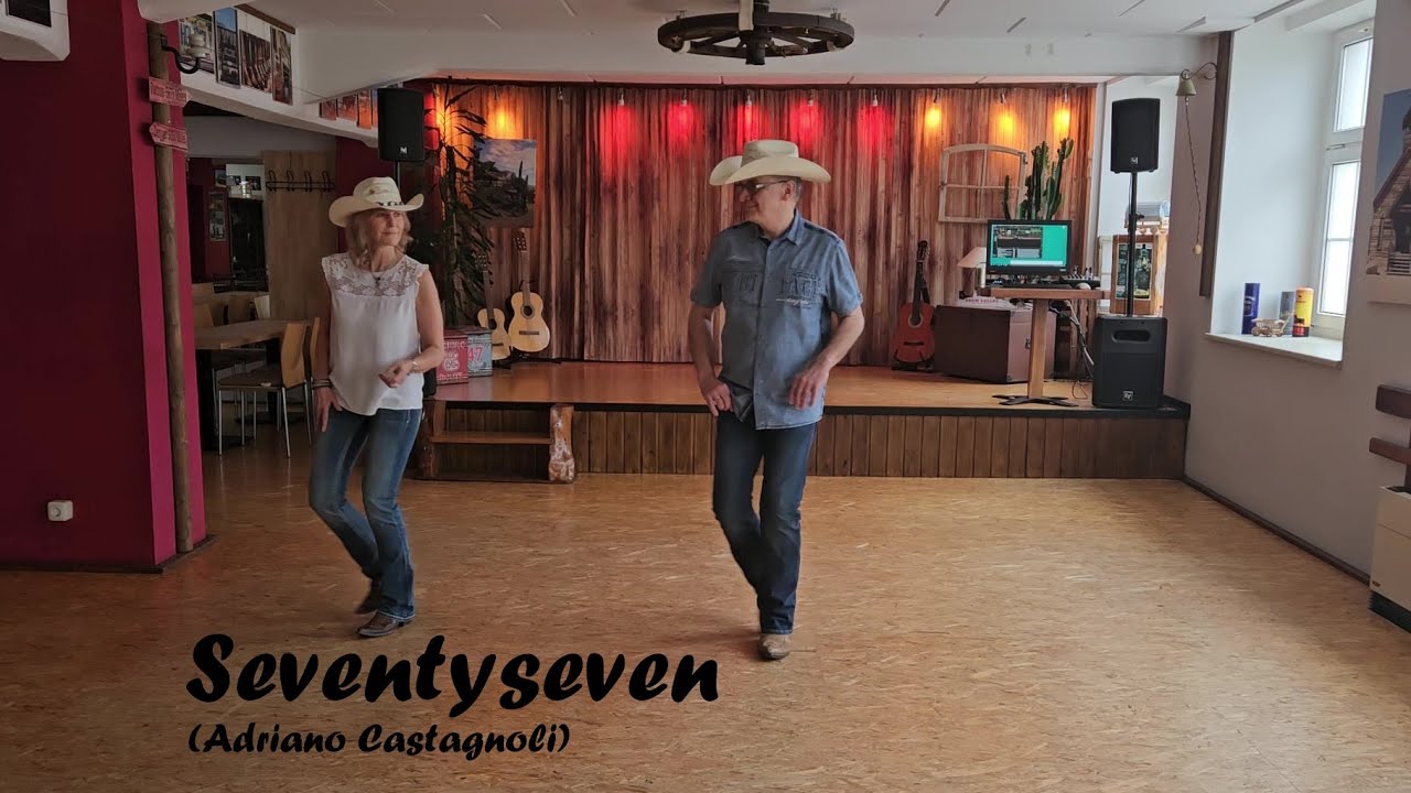 Line Dance SEVENTYSEVEN (Adriano Castagnoli) Teach / Dance
