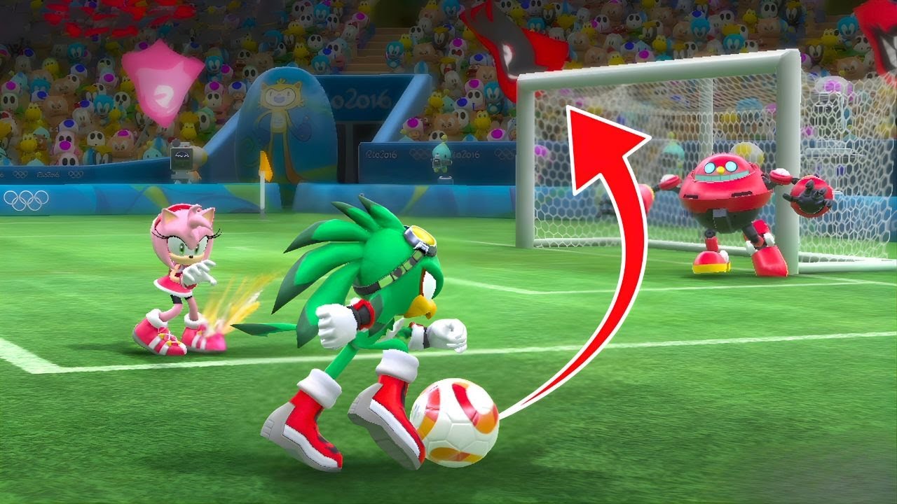 Mario and Sonic at the Olympic Games Tokyo 2016 Football Jet , Bowser , Mii Character Combination