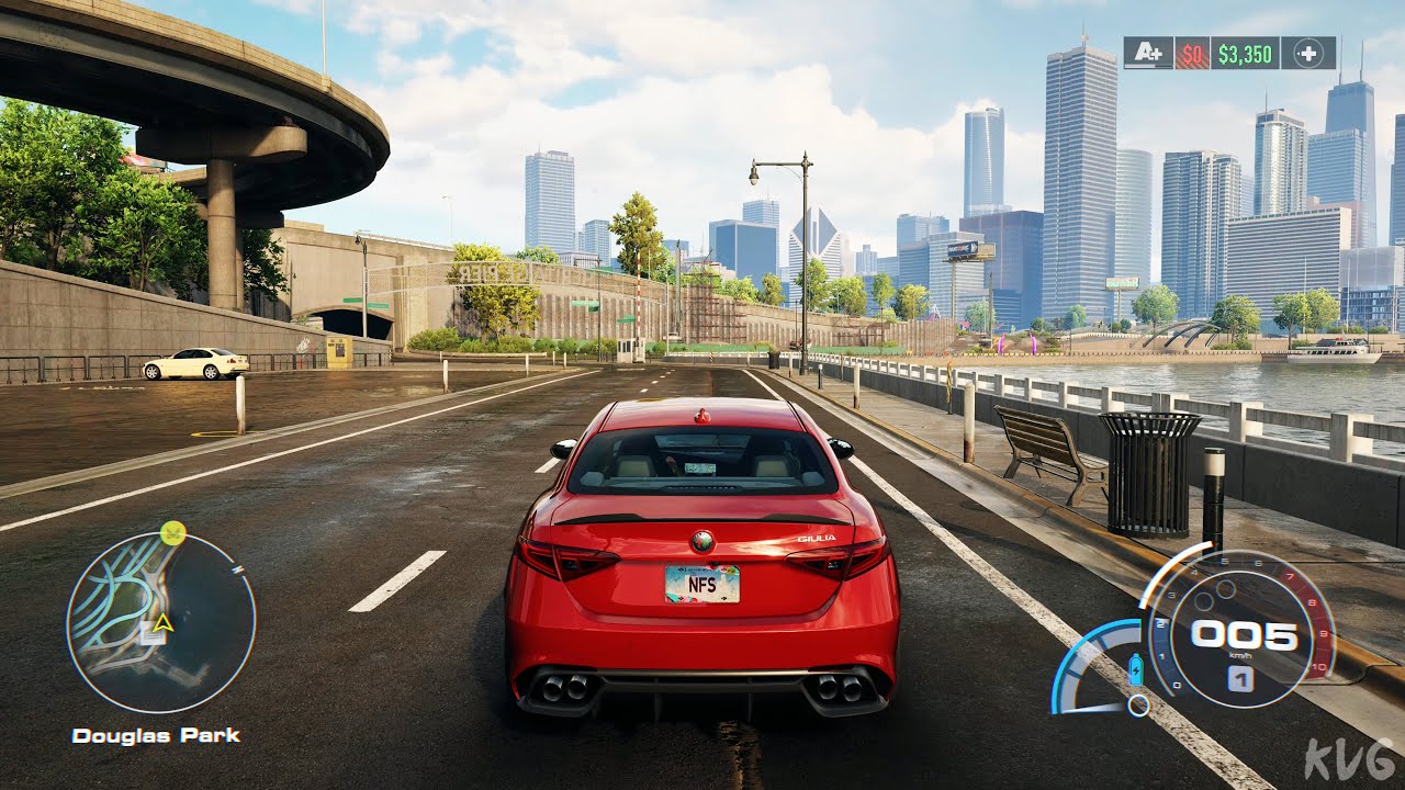 Need for Speed Unbound - Alfa Romeo Giulia Quadrifoglio 2016 - Open World Free Roam Gameplay