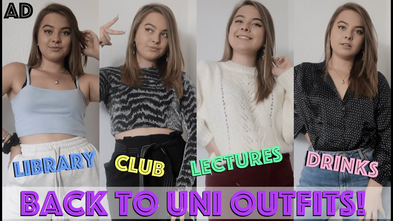 HUGE Back To Uni Clothing Haul / Outfit Ideas for Lectures, Nights Out, Library and More! ad