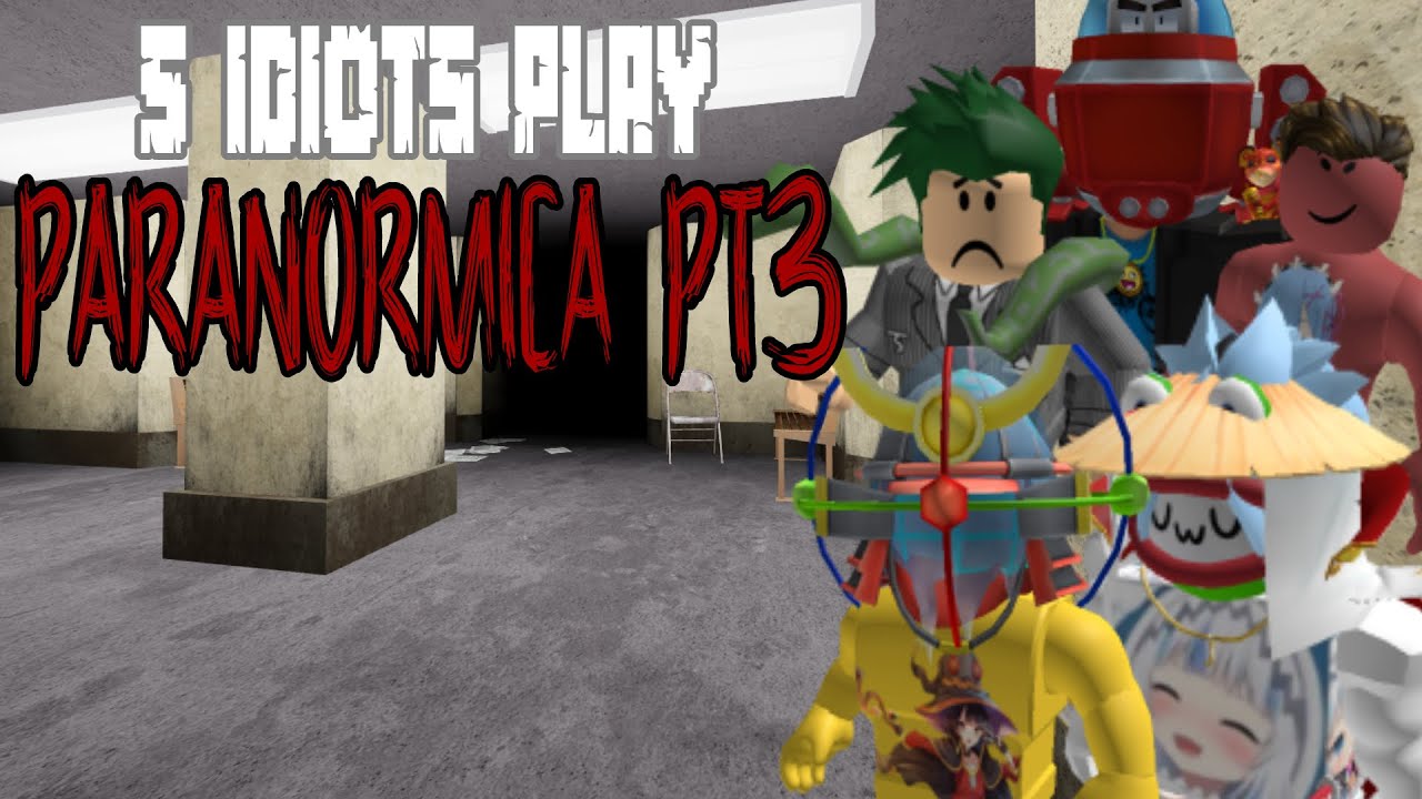 5 Idiots Conquer The Abandoned Laboratory On MAX DIFFICULTY | Roblox Paranormica