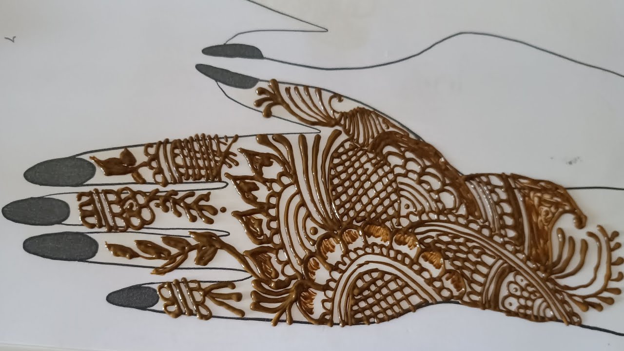 Simple Back Hand Mehndi Designs | सिंपल बैक हैंड मेहंदी डिजाइन | 
