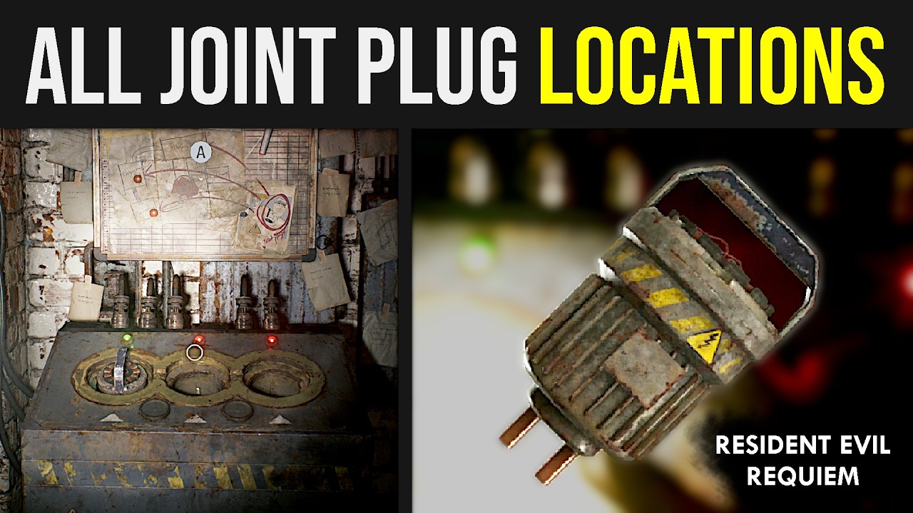 Resident Evil Requiem - How To Find All 3 Joint Plugs (RE9 Guide)