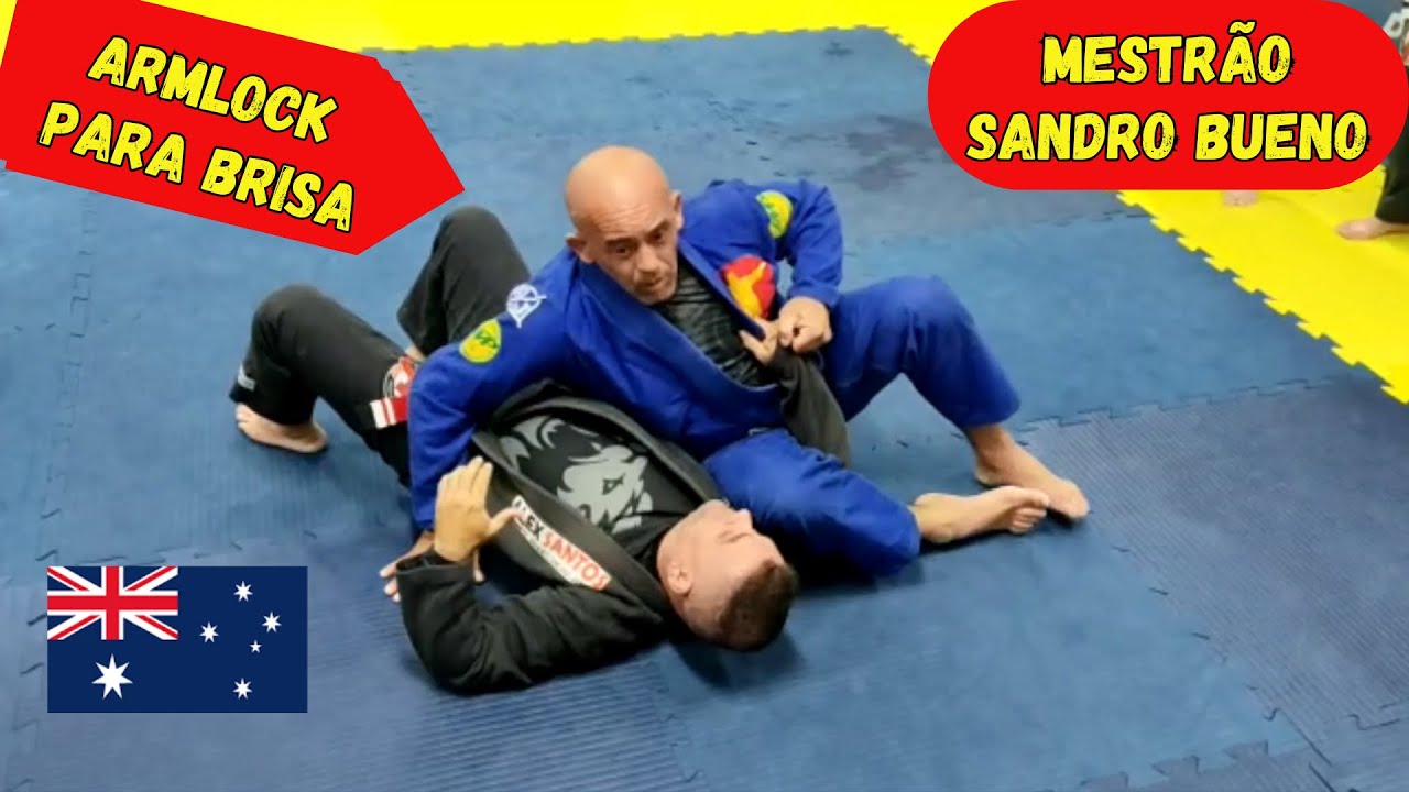 ARMLOCK COM FINTA PARA BRISA COM MESTRE SANDRO BUENO DIRETO DA AUSTRÁLIA