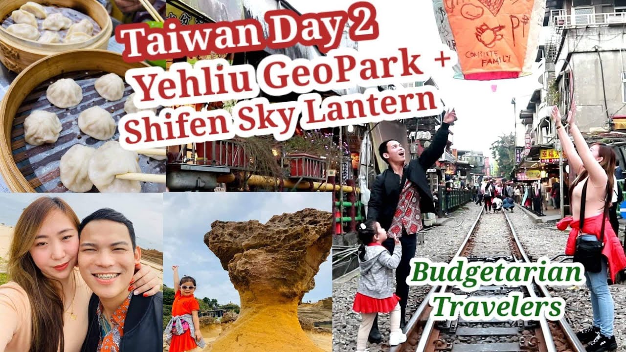 Taiwan Travel 2020 : Commute and Tipid Travel Day 2 | Yehliu Geopark + Shifen Sky Lantern
