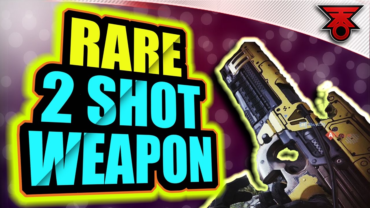 Destiny | 2017 RARE 2 SHOT SCOUT RIFLE! BEST SCOUT RIFLE EVER! REVIEW & GAME PLAY! TRIALS of OSIRIS!