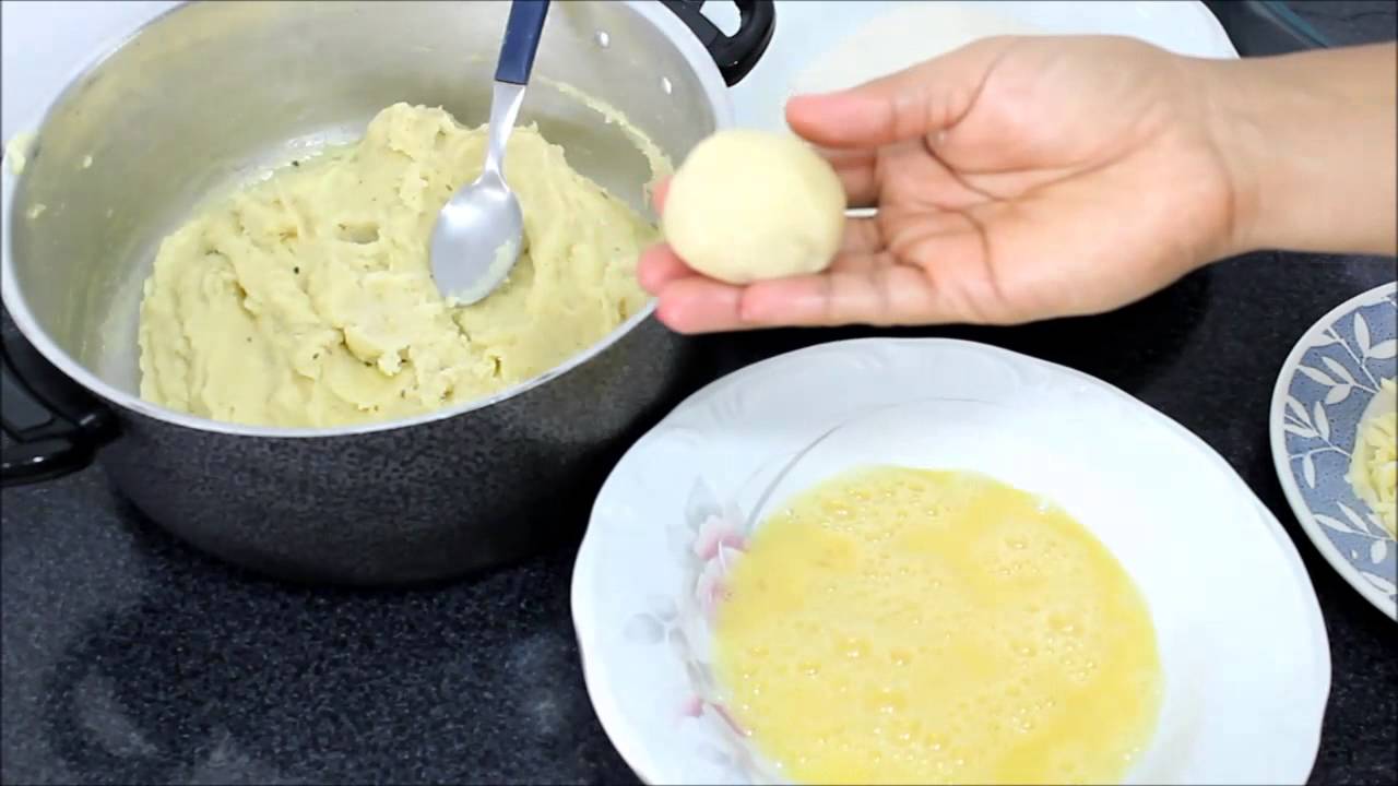 BOLINHO DE BATATA RECHEADO, FÁCIL E RÁPIDO