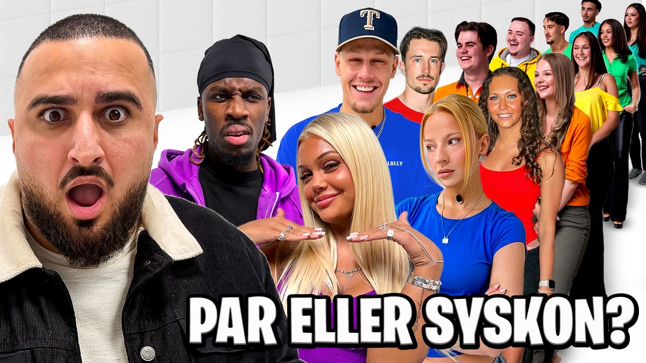 PAR ELLER VÄNNER!? | FT SAGA STQ, DARK VADER, EMIL & OLIVIA