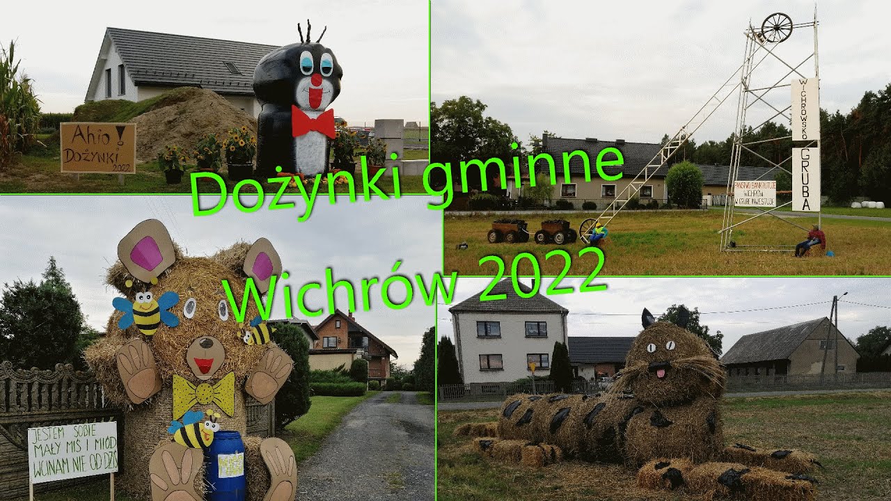 Dożynki w gminie Radłów - Wichrów, 28. 08. 2022 - wystrój wsi