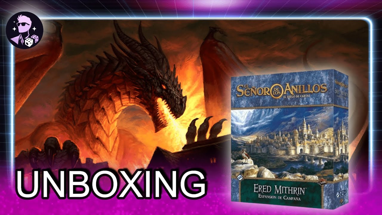 UNBOXING de ERED MITHRIN expansión de CAMPAÑA - El SEÑOR de los ANILLOS LCG