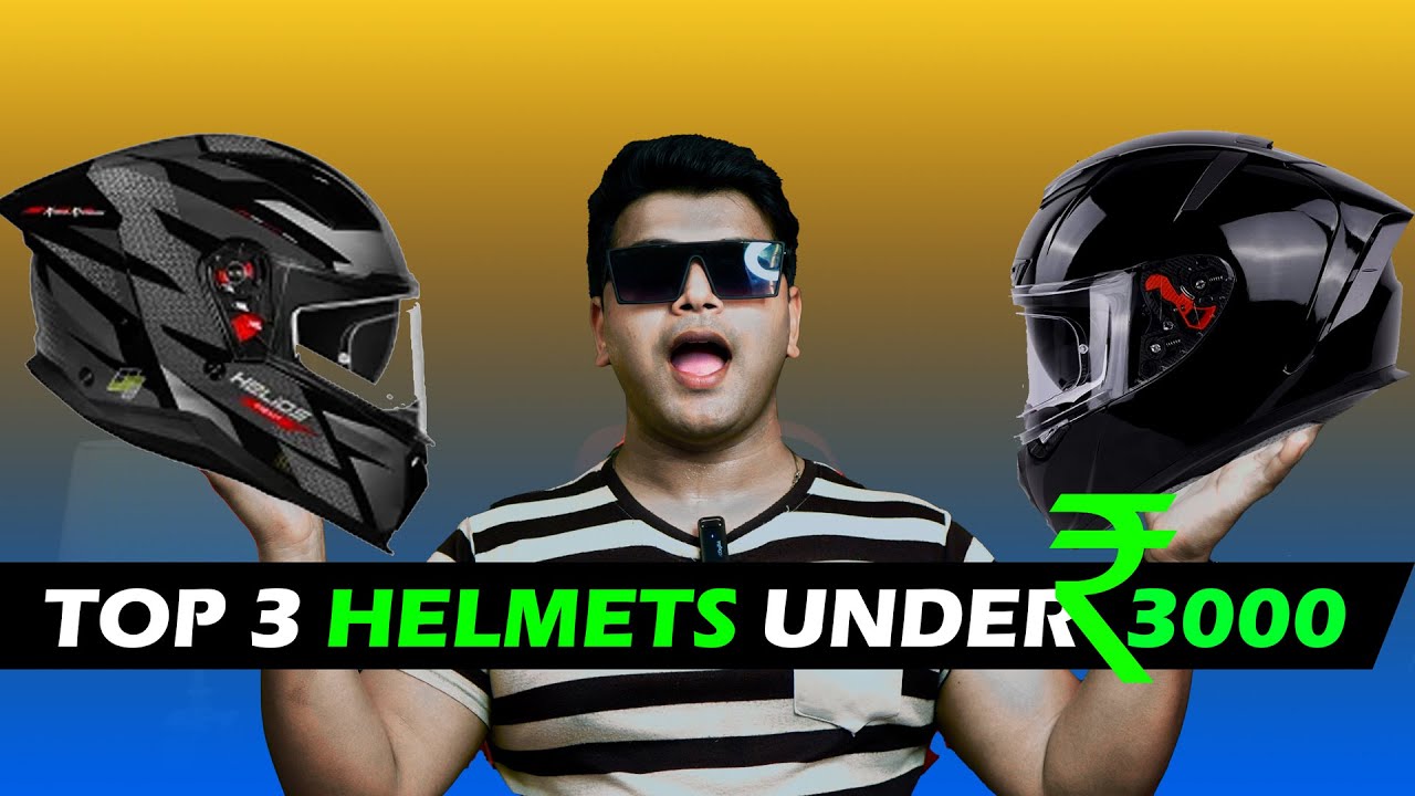 Must Watch😍Best Helmet Under 3000 | Studds Helios, Ignyte IGN 4 & Axxis Segment Helmet| Top 3 Helmet