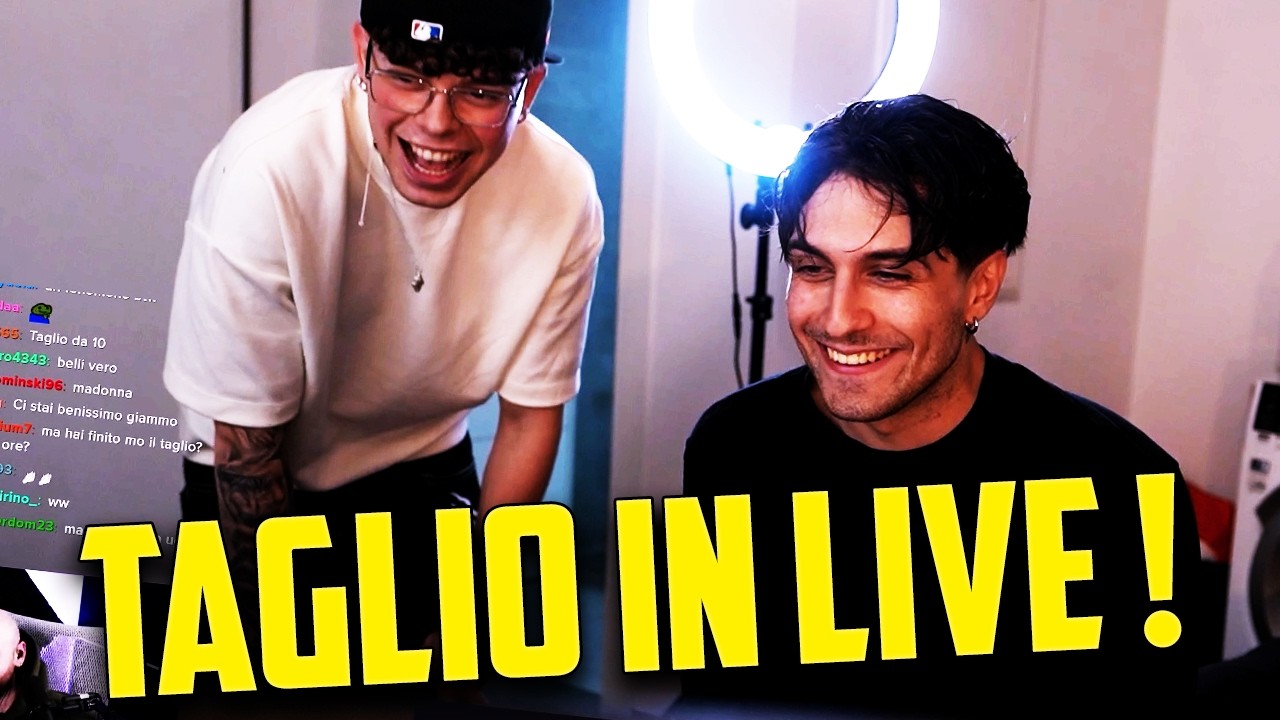 MI TAGLIO I CAPELLI IN LIVE
