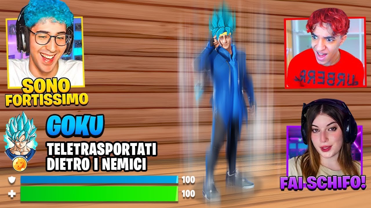 TROLLO ZBLITO e MARTYXOXO con il TELETRASPORTO nel BOX FIGHT PVP con i SUPERPOTERI su FORTNITE !