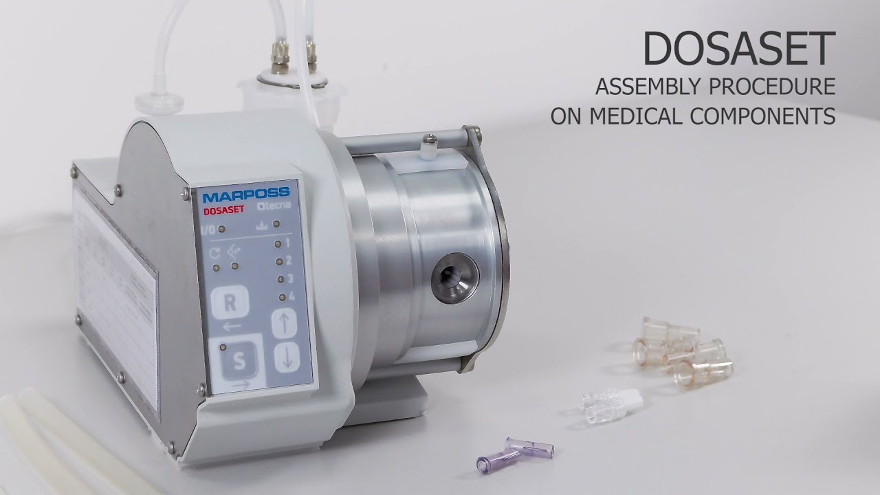 Dosaset - Assembly procedure on medical components