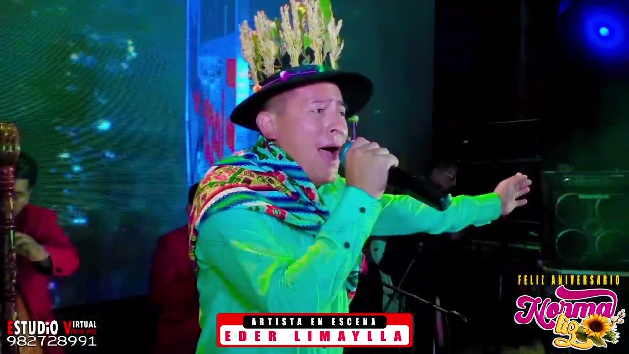 Eder Limaylla n el aniversario de Norma liz