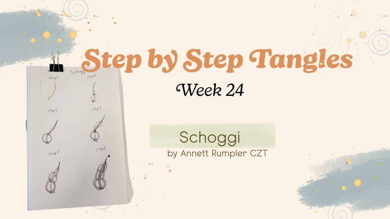 Schoggi Tangle - Step by Step Zentangle Tutorials
