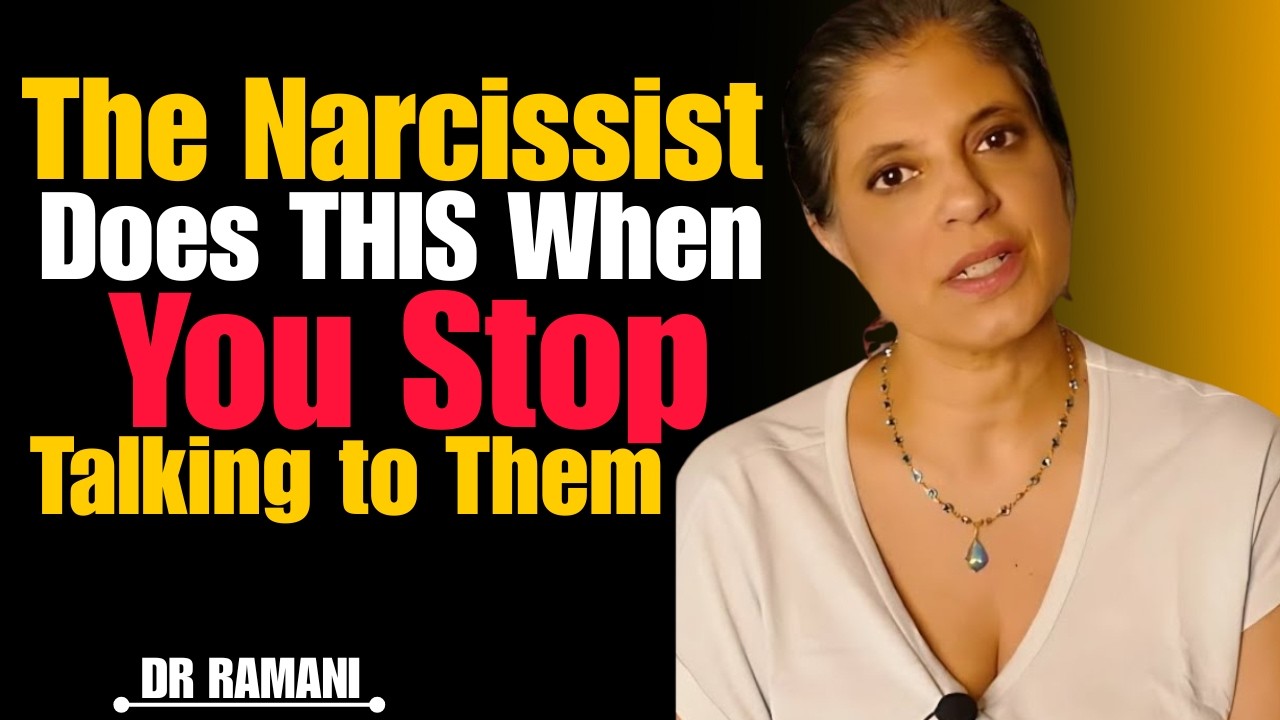 When You Go Silent, The Narcissist PANICS — Here’s What They Do Next- DR Ramani
