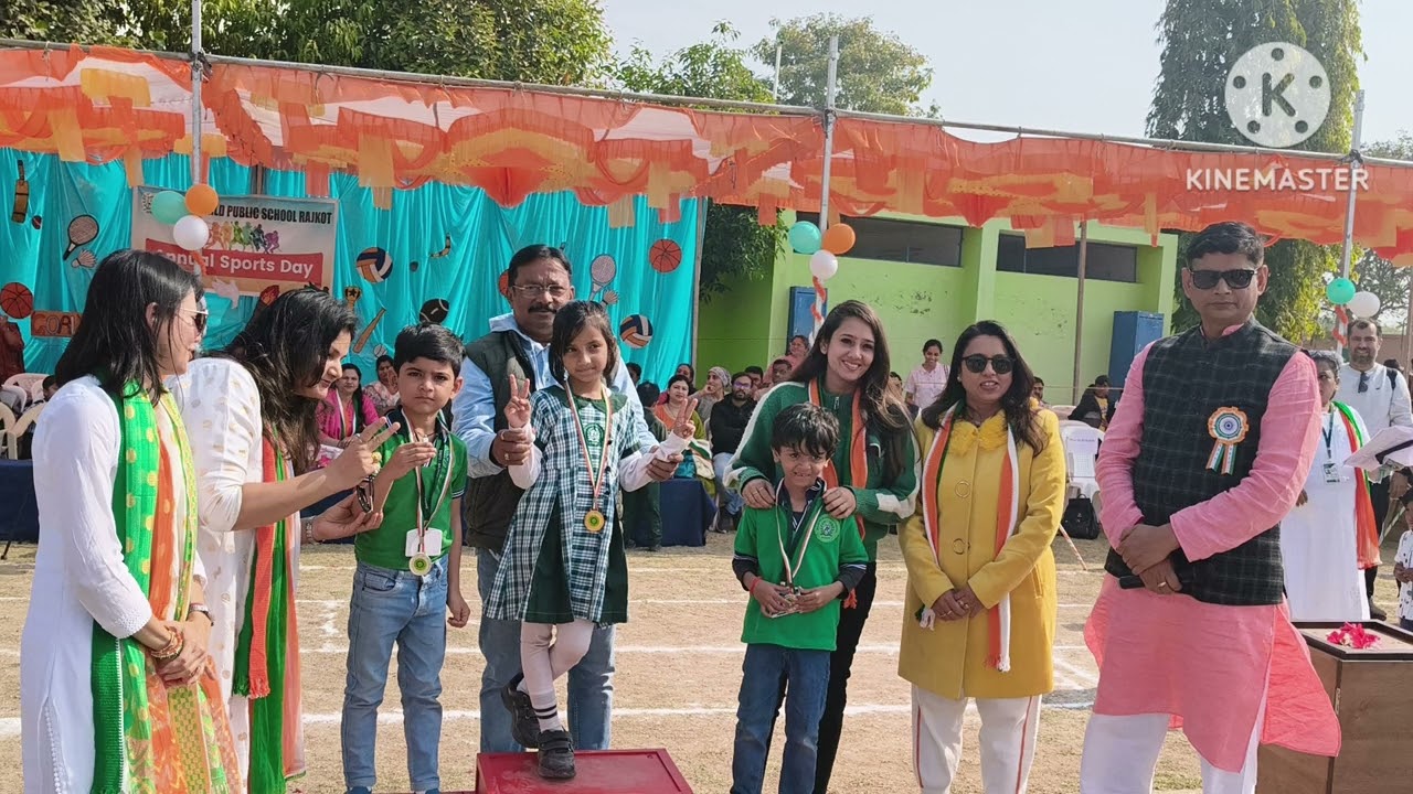 On Republic day .. annual sportsday celebration .. Shubhangi's felicitation program 