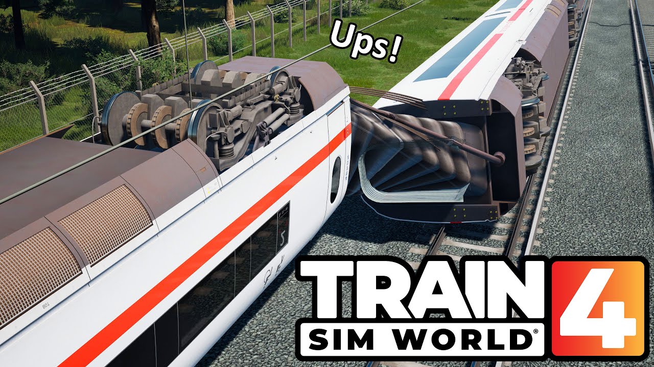Frontal CRASH ICEs💥 | Train Sim World 4