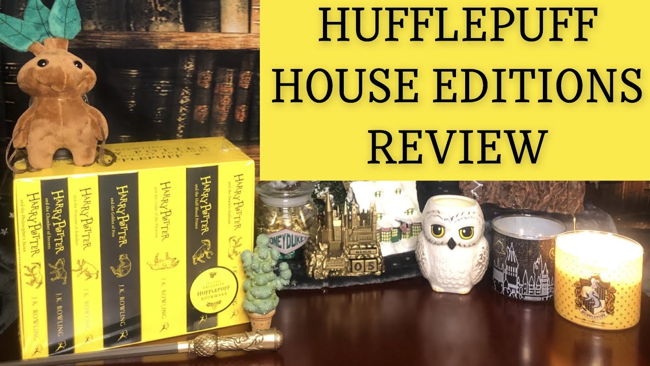HARRY POTTER | HUFFLEPUFF HOUSE EDITIONS PAPERBACK BOX SET REVIEW | MUSIC & AMBIENCE