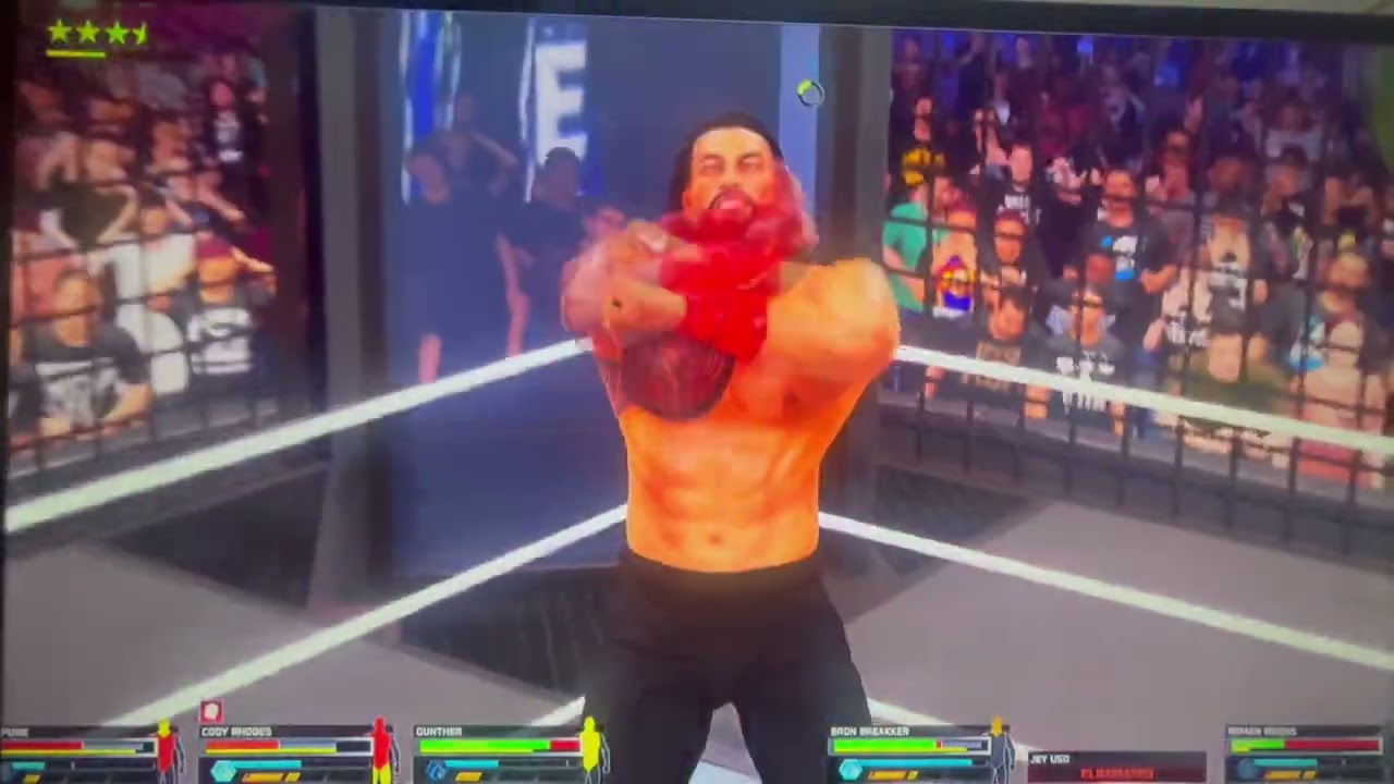 Wwe 2k25 road to wrestle mania elimination chamber 