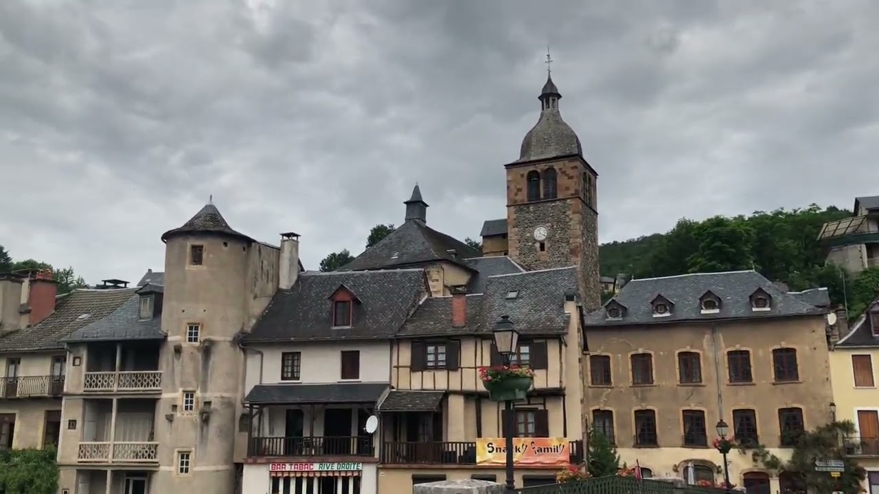 St Geniez d'Olt - town in southern France