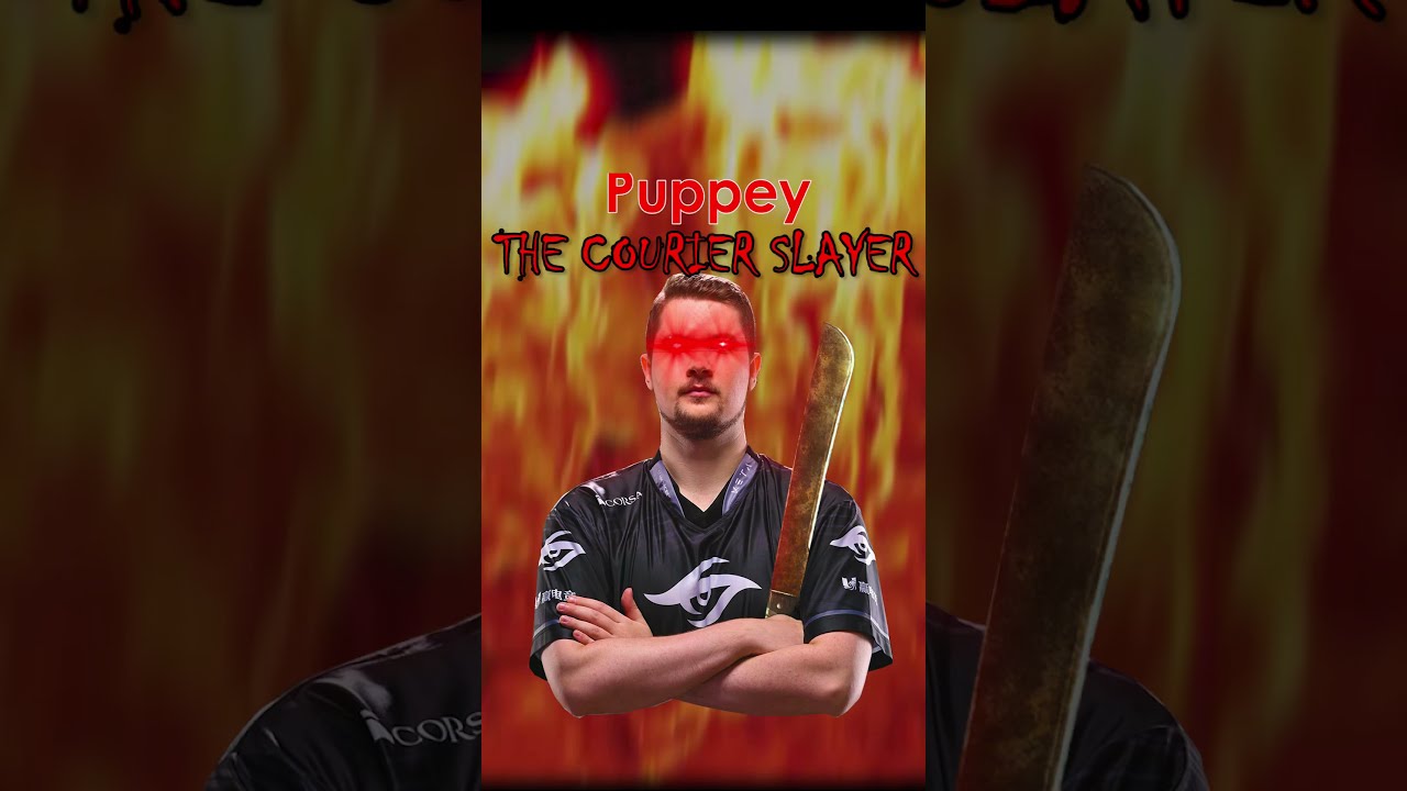 Puppey Slaying Enemy Couriers - Dota 2 DPC Short Clips 