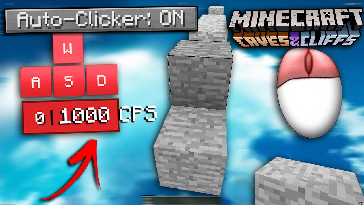 В новом обновлении Minecraft есть встроенный АВТОКЛИКЕР!