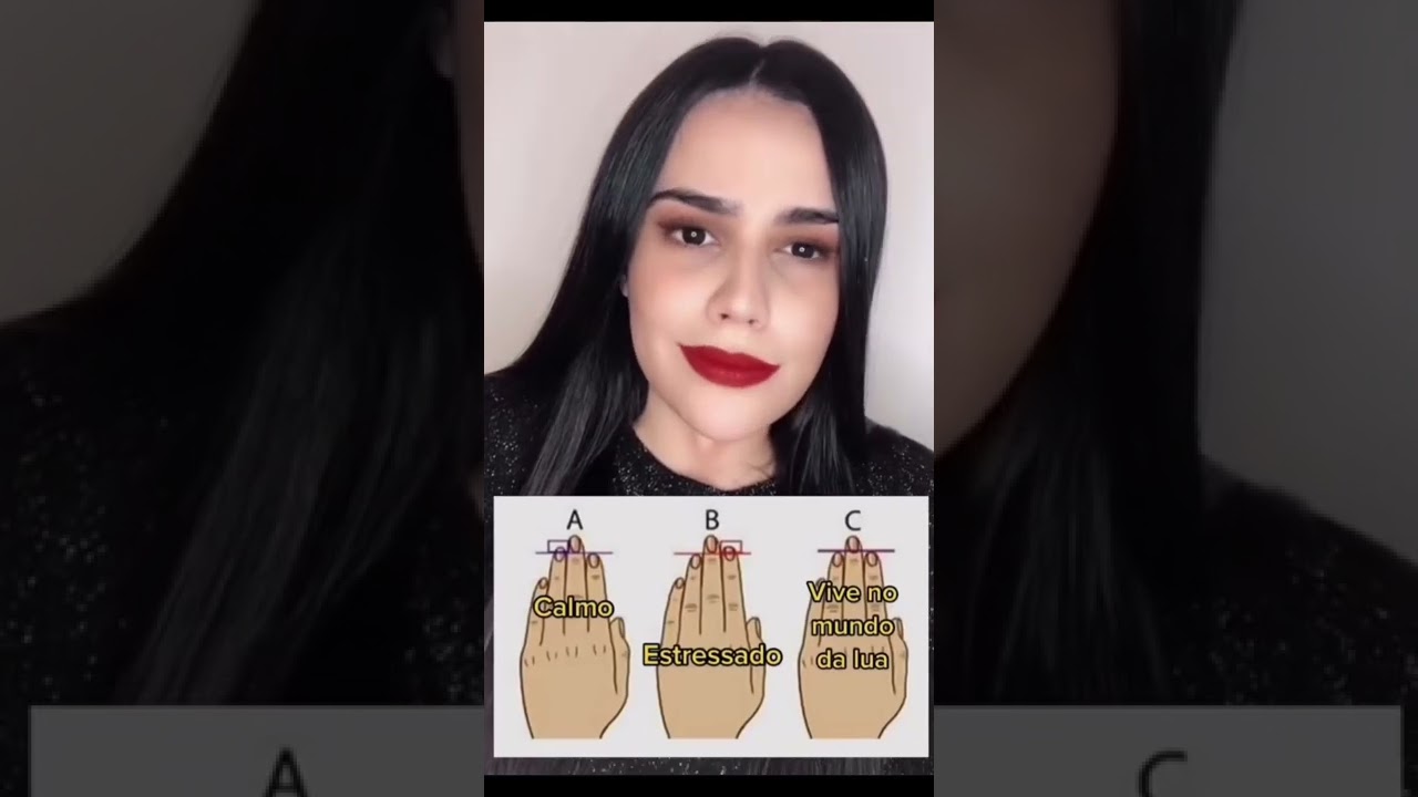 O QUE O FORMATO DOS SEUS DEDOS DIZEM DE VC!? 🤭 #shorts #enigma