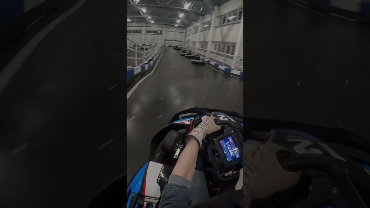 Outside the racing line in the crowd 🏎️ ... 