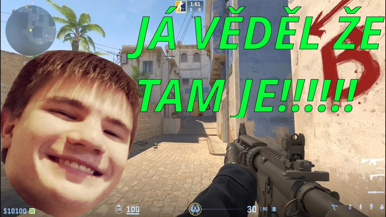 KLIPY TRIKY Z AMERIKY || Counter Strike 2 squad