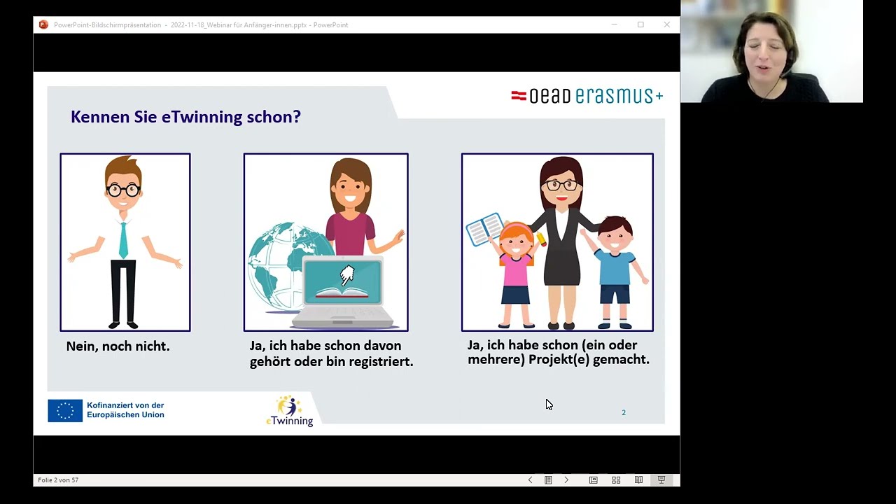 Webinar: eTwinning und die neue Plattform für Anfänger/innen | eTwinning-Österreich