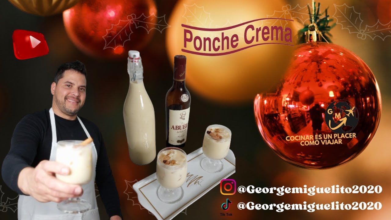 El Arte de Hacer Ponche Crema venezolano