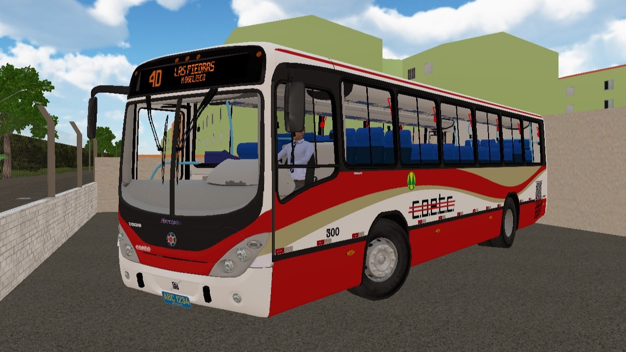 Marcopolo Torino Vip Class | Volvo B7R |  Coetc (300) | Proton Bus Simulator Road
