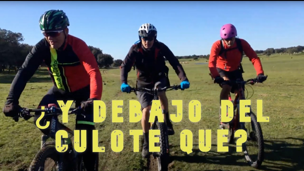 Hablamos de que ponerse debajo de culote
