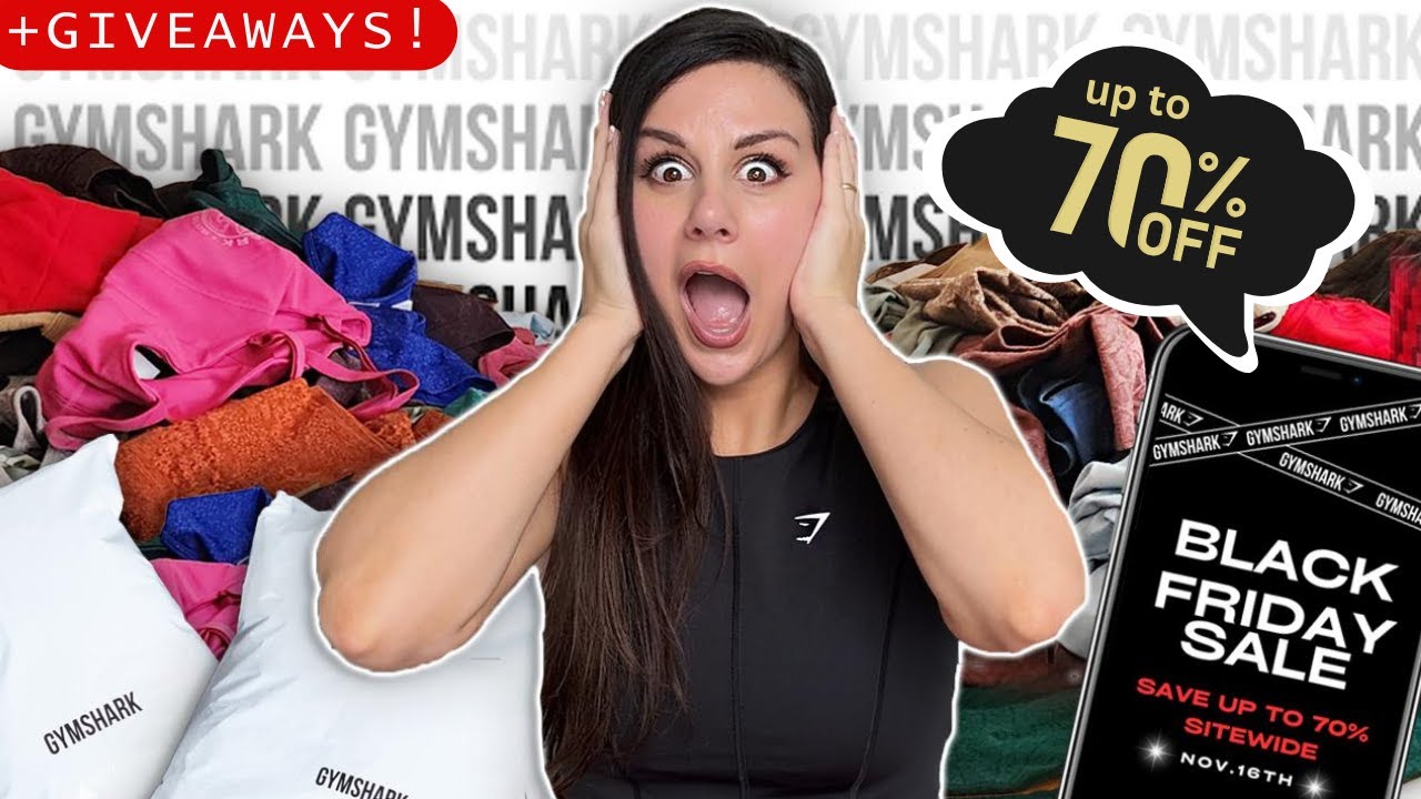 THE ULTIMATE GYMSHARK BLACK FRIDAY SALE GUIDE 2023! EVERYTHING YOU NEED TO KNOW + HUGE GIVEAWAYS!