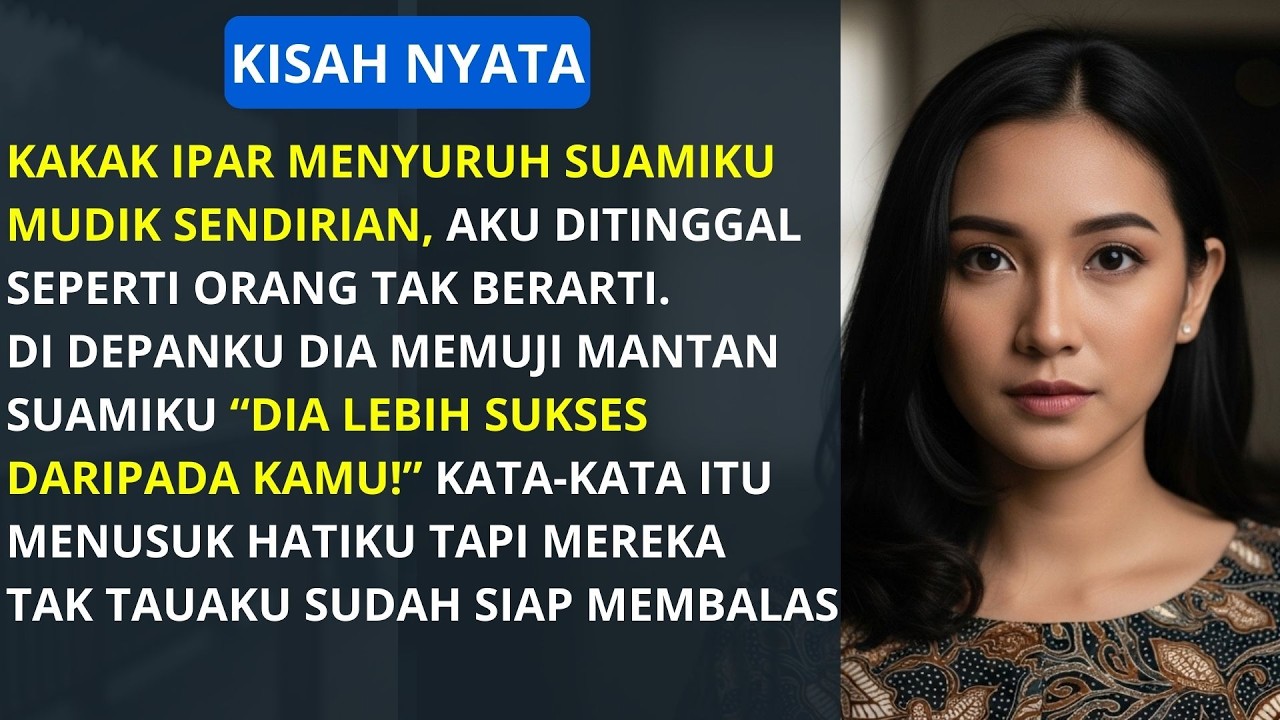 KAKAK IPAR KEBANGETAN! SURUH SUAMI MUDIK SENDIRI & PUJI MANTAN PACARNYA, AKU KASIH PELAJARAN!