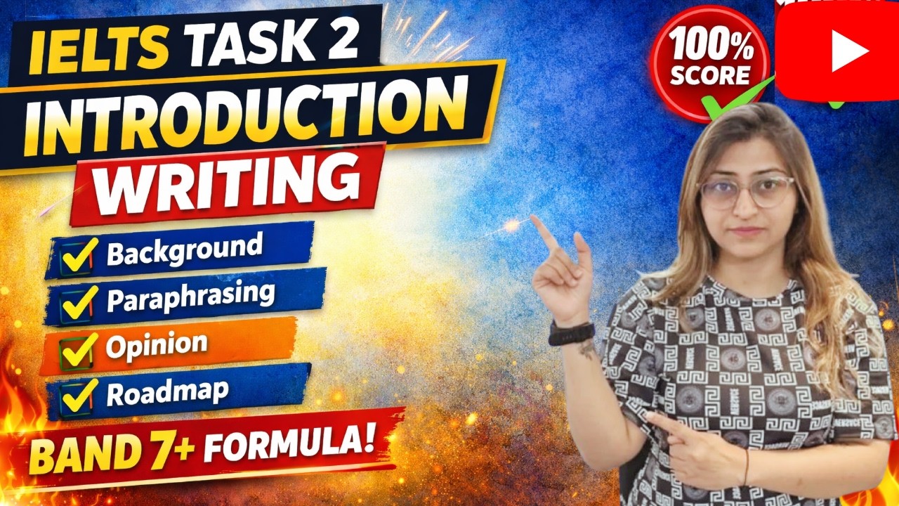 IELTS Task 2 Introduction Writing – 4 Sentence Formula, Band 7+ Guaranteed Structure