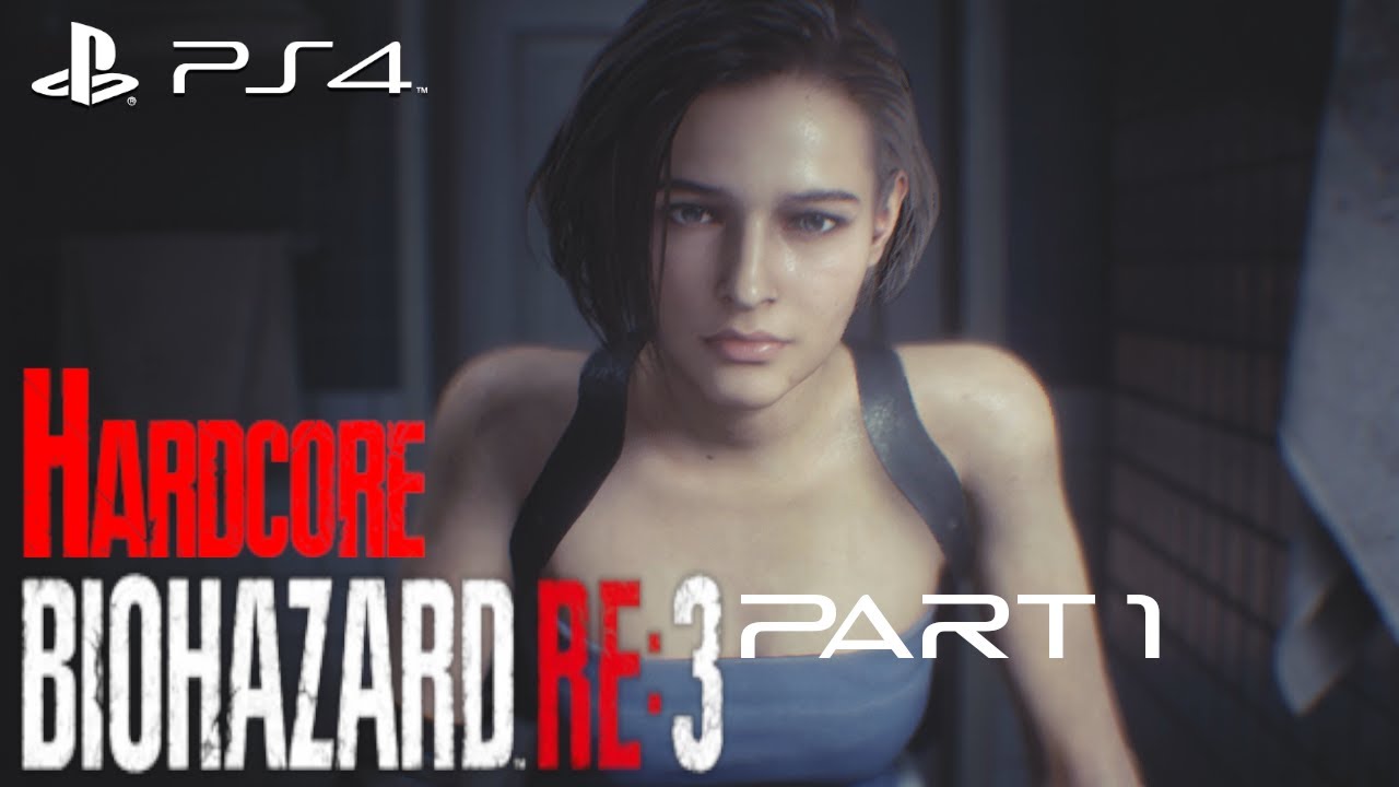 Biohazard 3 Remake HARDCORE #1. Jill's Apartment