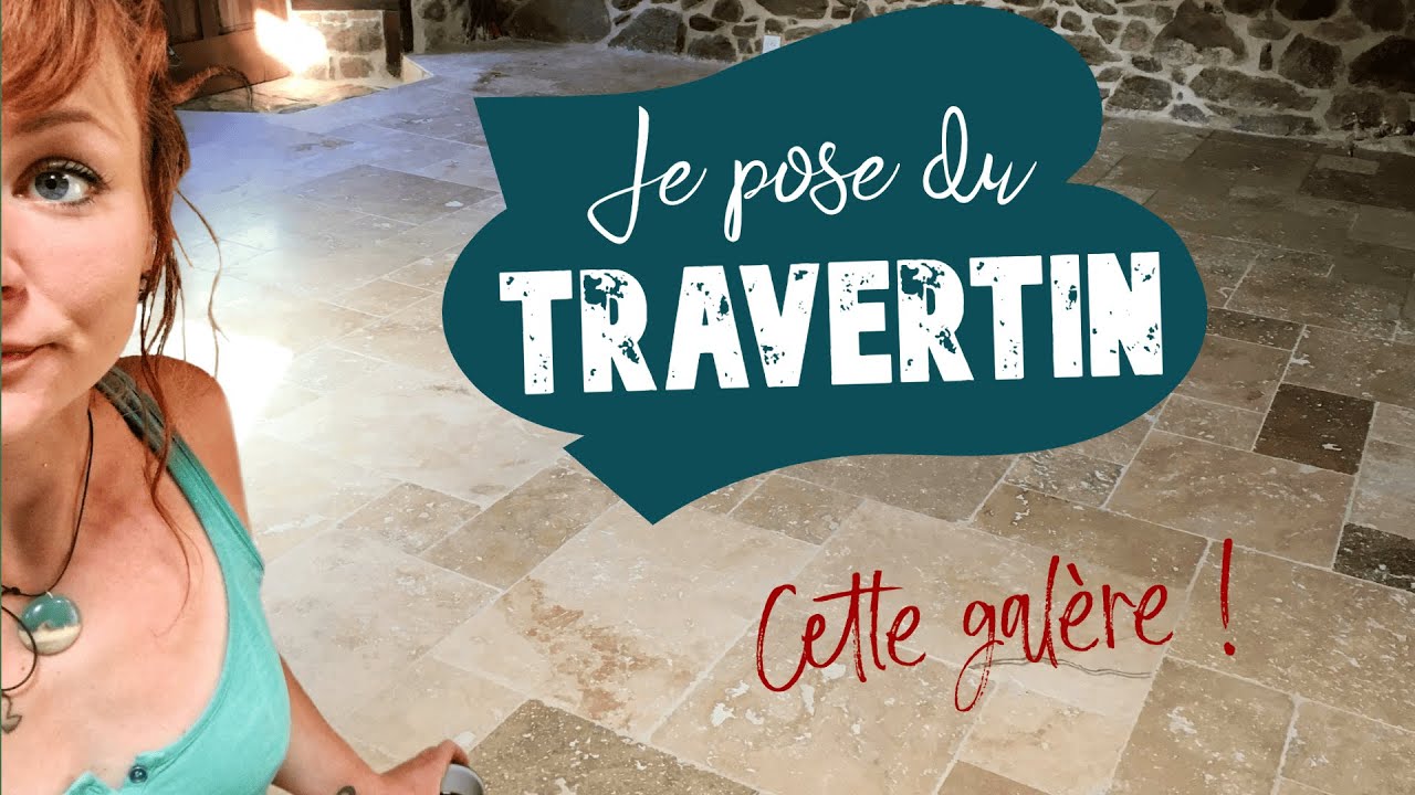 Le Travertin de A à Z : Pose, Coupes, Joints, Traitement...