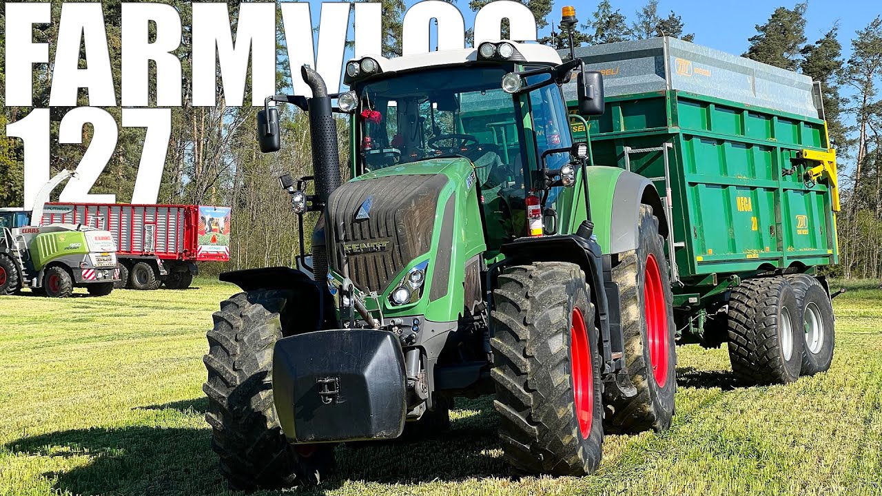 FARMVlog #127 - Odvoz žita od řezačky CLAAS JAGUAR a následná aplikace kejdy na strniště