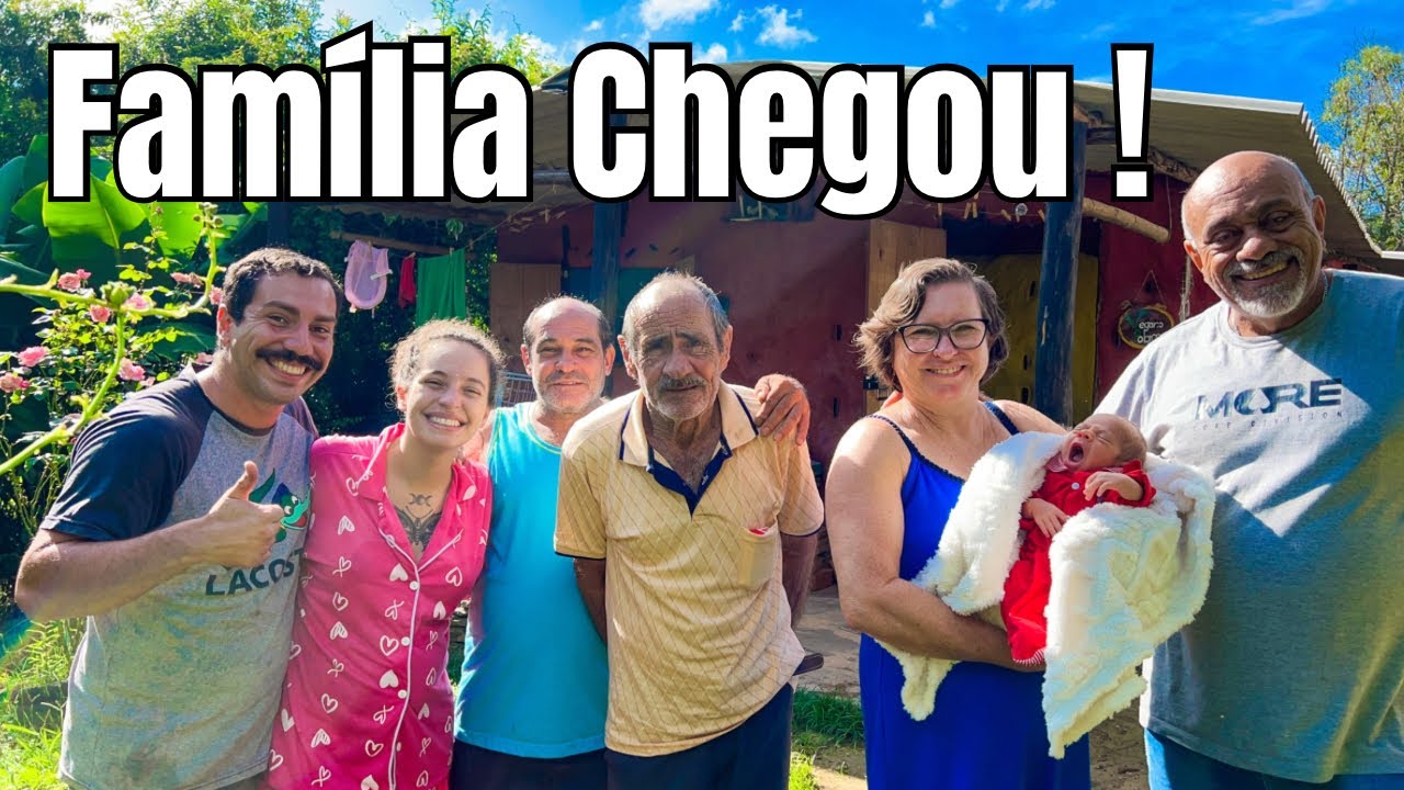 FINAL DE SEMANA EM FAMÍLIA | NA CASA DE BARRO