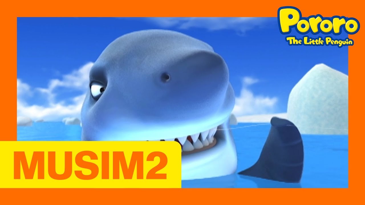 #16 Serangan Hiu! | Pororo Si Penguin Kecil Musim 2 | Animasi Indonesia