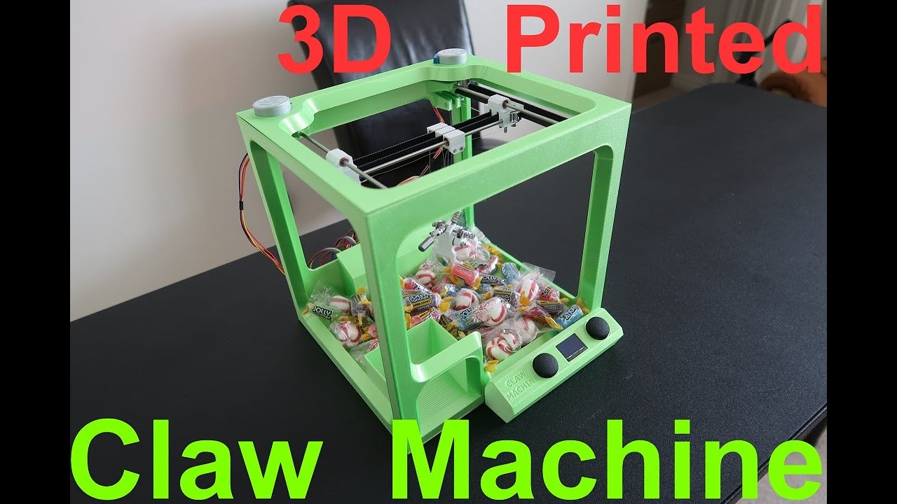 Финальный проект USU ECE 3710 &mdash; 3D-печатный автомат для игрушек