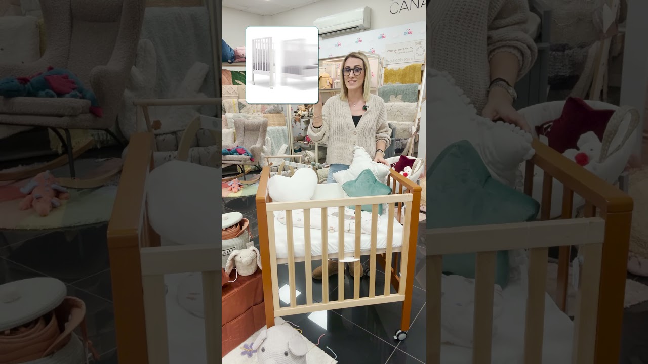 Grazie alle 6 modalit&agrave; di utilizzo il lettino evolutivo ti accompagna dalla nascita ai 6 anni