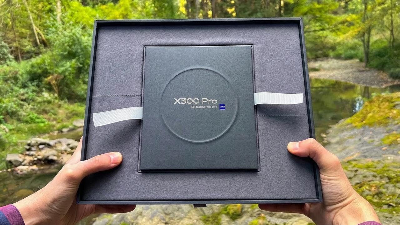 Unboxing lendário do VIVO X300 Pro Photographer Kit e primeiras impressões!