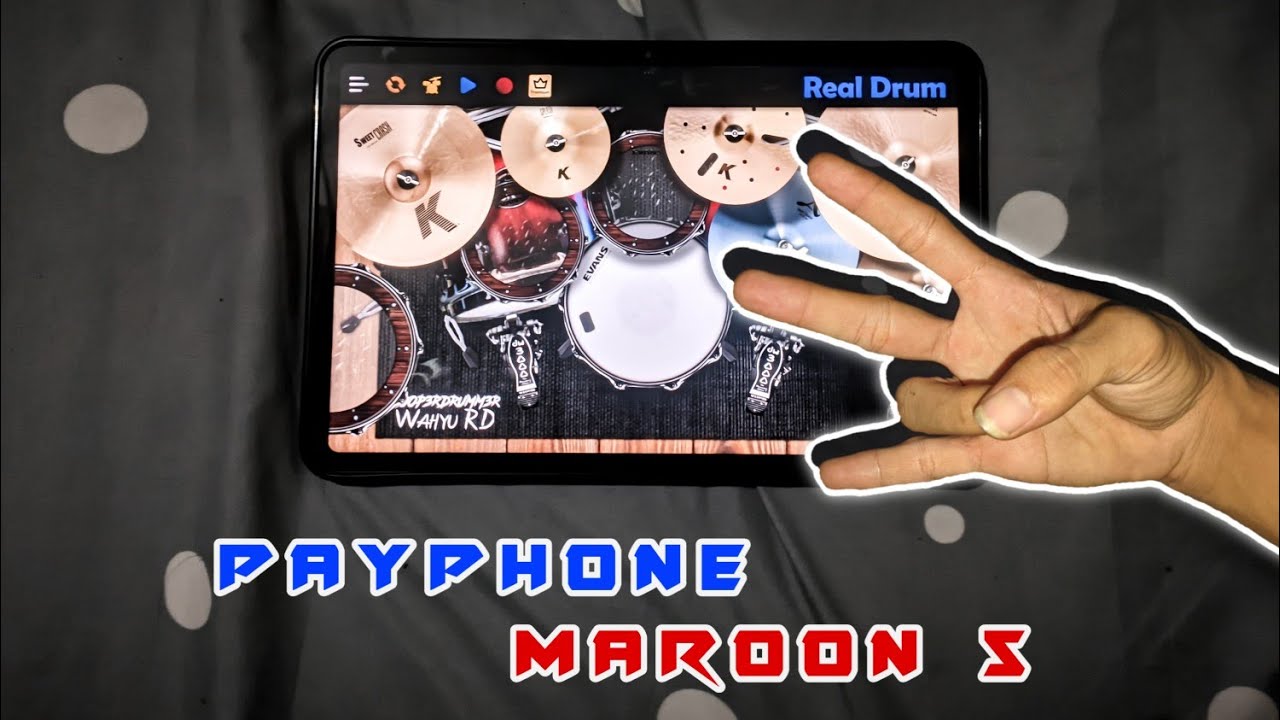 PAYPHONE - REAL DRUM COVER