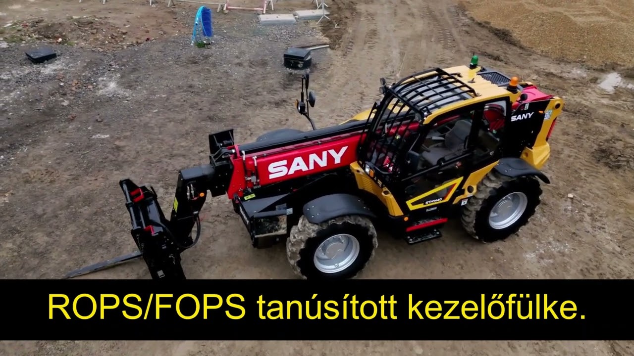 Gépbemutatás - SANY STH 1440
