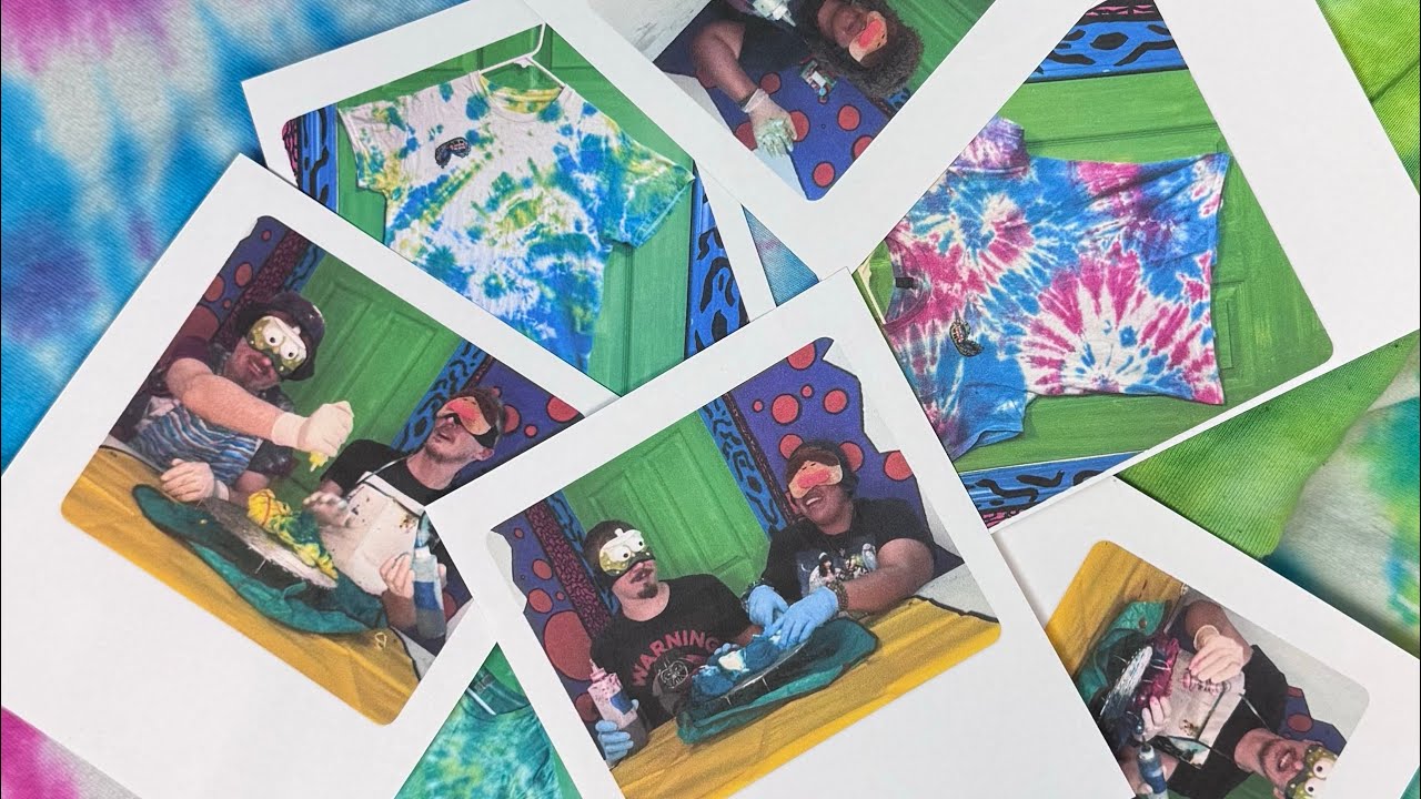 BlindFold Tie Dye 8! Couples Edition! (Full Sesh)